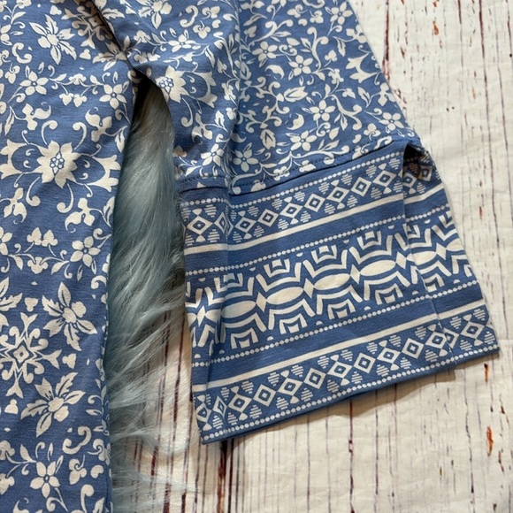 Coolibar St Lucia Tunic Top UPF 50+ Blue Tapestry Sz L - Picture 4 of 10